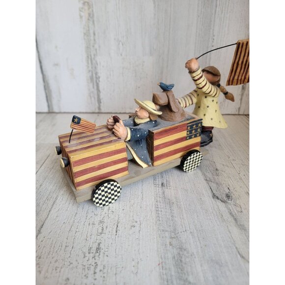 Williraye Star spangled banner derby USA July figure - Picture 6 of 7